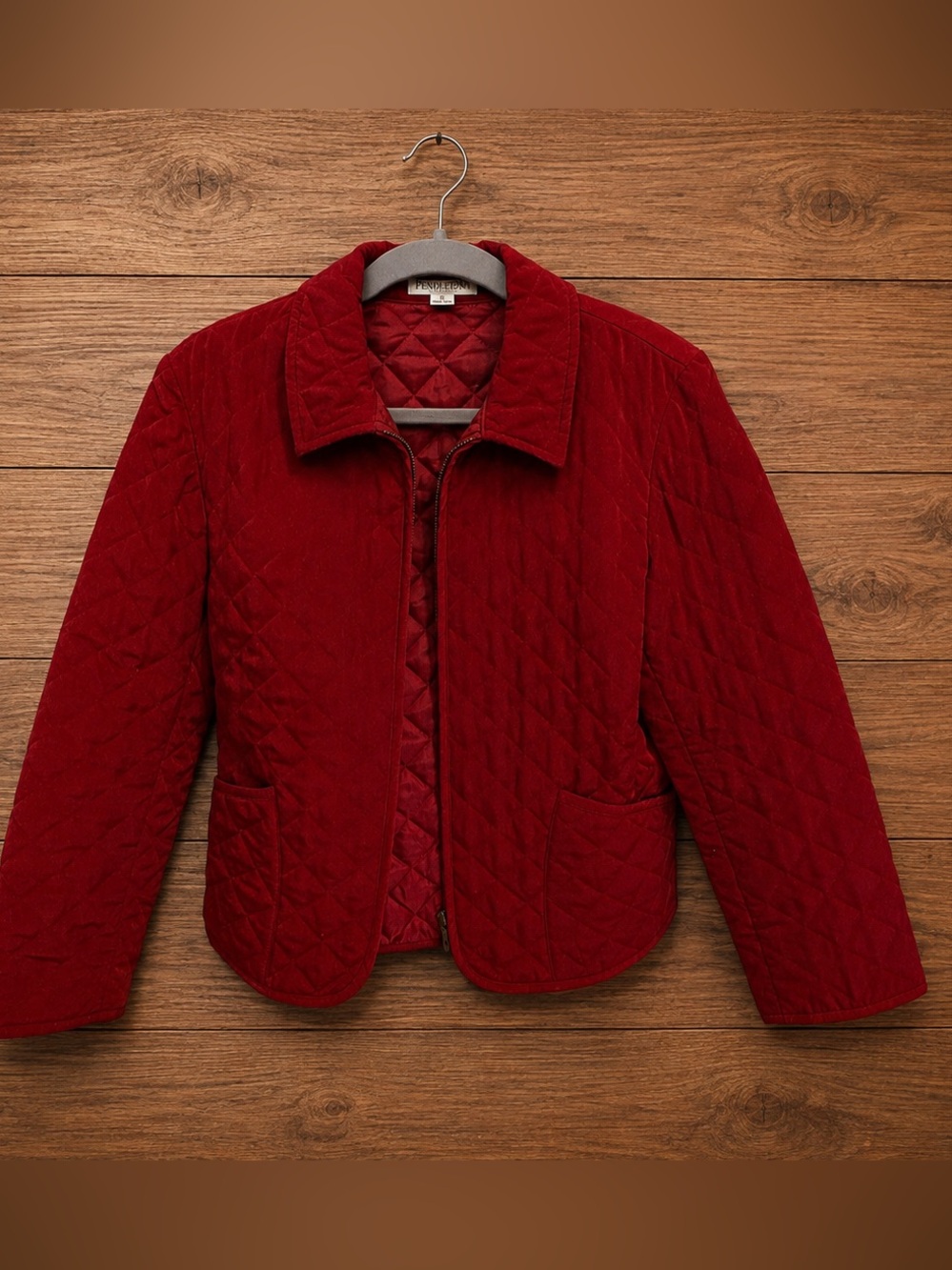 Pendleton Quilted Jacket, Size S